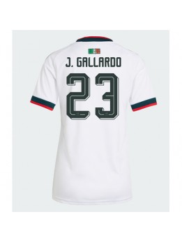 Ženski Nogometna dresi replika Mehika Jesus Gallardo #23 Gostujoči SP 2026 Kratek rokav